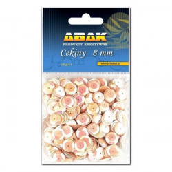 ABAK - Cekiny okrągłe - 8...