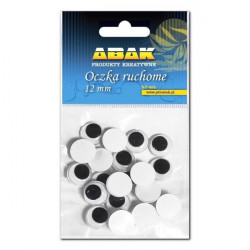 ABAK - Oczka ruchome 12 mm...
