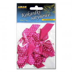 ABAK - Kokardka satynowa w...