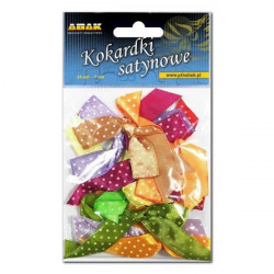 ABAK - Kokardka satynowa w...