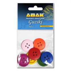 ABAK - Guziki drewniane -...
