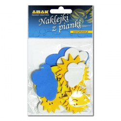 ABAK - Naklejki z pianki -...