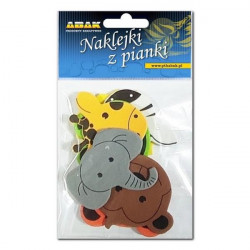ABAK - Naklejki z pianki -...