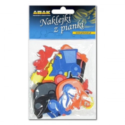 ABAK - Naklejki z pianki -...