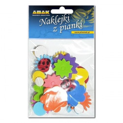 ABAK - Naklejki z pianki -...