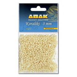 ABAK - Koraliki - 3 mm...