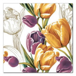 POLMAK - Serwetki Daisy -...