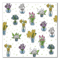 POLMAK - Serwetki Daisy -...