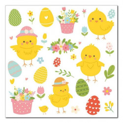 POLMAK - Serwetki DAISY -...