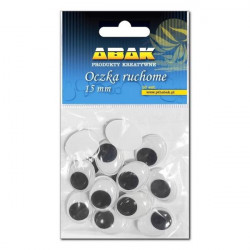 ABAK - Oczka ruchome 15 mm...