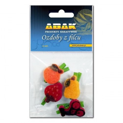 ABAK - Ozdoby z filcu (4...