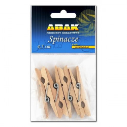 ABAK - Spinacze drewniane -...