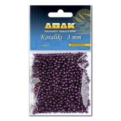 ABAK - Koraliki - 3 mm...